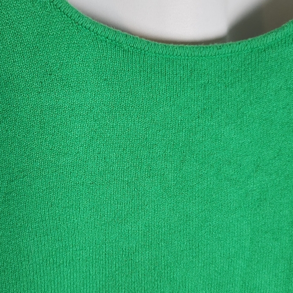 Old Navy Womens Green Cami Tank Top Cotton Knit Stretch Scoop Neck Sleeveless M - Picture 2 of 7